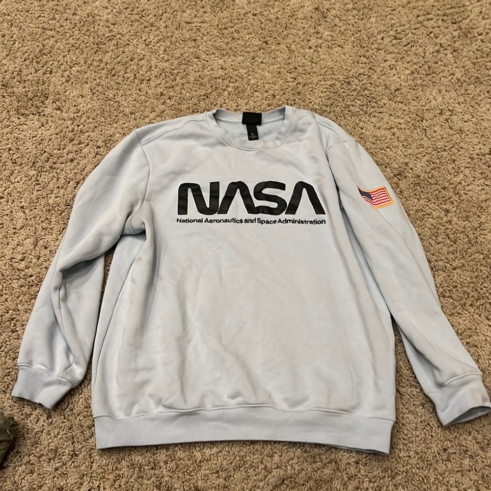 H&M NASA crew neck sweater